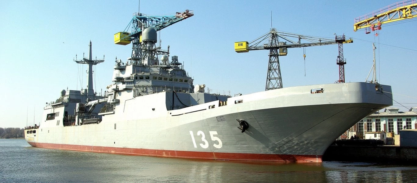 Με επιτυχία οι εν πλω δοκιμές του νέου αποβατικού «Ιβάν Γκρέν» – Το νέο «θηρίο» του ρωσικού Ναυτικού